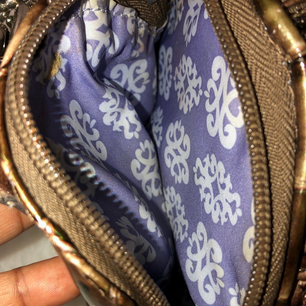 Kathy Van Zealand Large Duffle Style  Weekender Shoulder Purse Satchel Bag - Picture 6 of 16